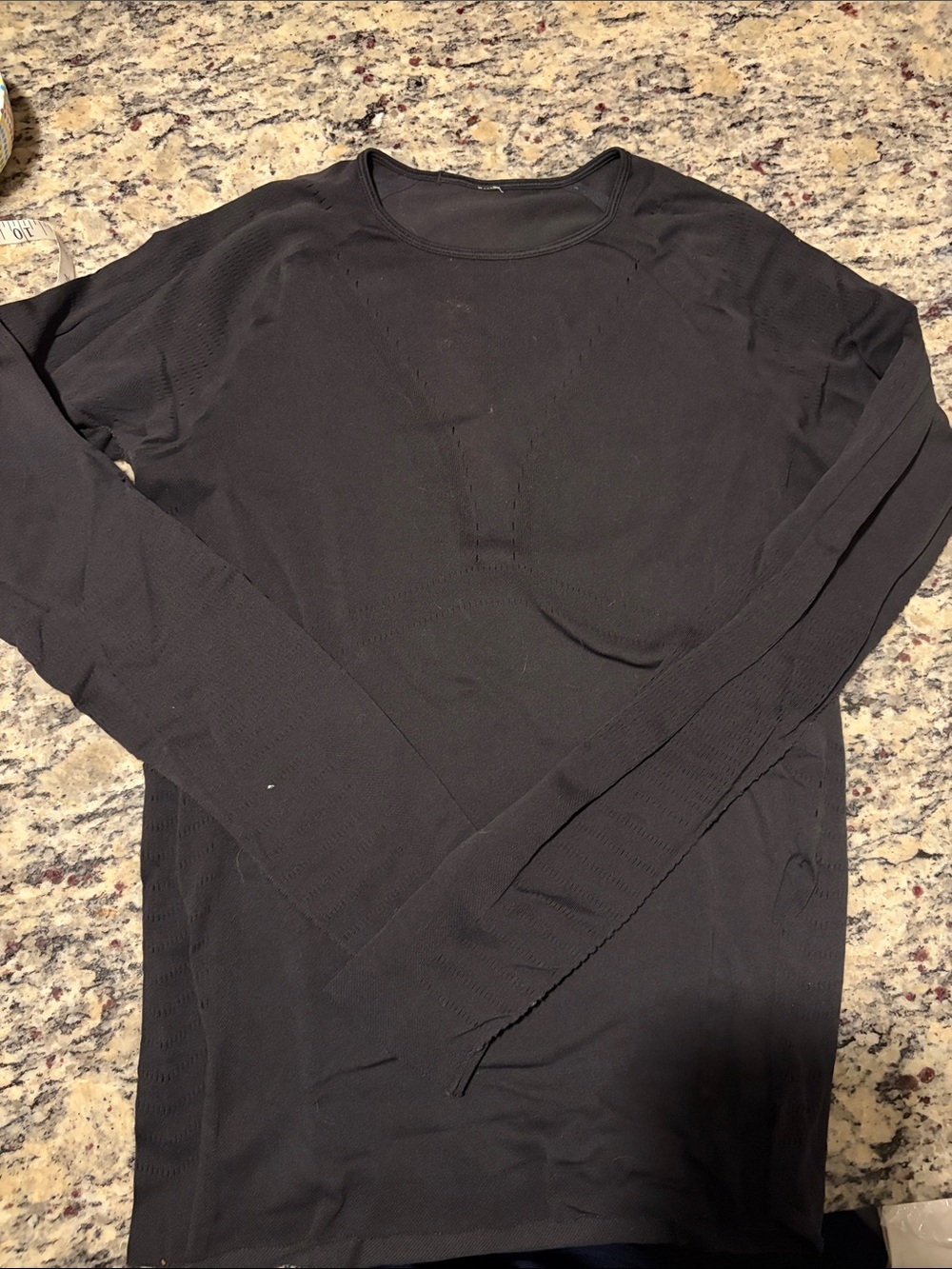 Lululemon Light Speed long sleeve, Black, 4